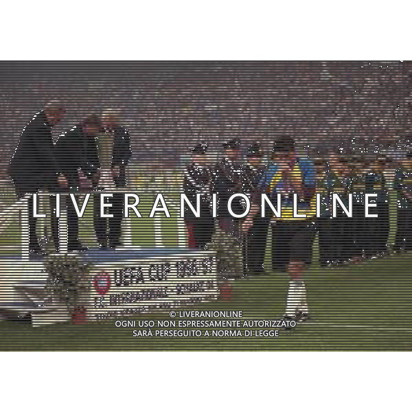 21-05-1997 MILANO FINALE DI COPPA UEFA INTER SHALKE 04 1-0 DOPO I RIGORI 4-1 NELLA FOTO GIANLUCA PAGLIUCA AG ALDO LIVERANI SAS