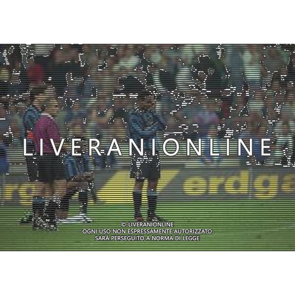21-05-1997 MILANO FINALE DI COPPA UEFA INTER SHALKE 04 1-0 DOPO I RIGORI 4-1 NELLA FOTO PAUL INCE AG ALDO LIVERANI SAS