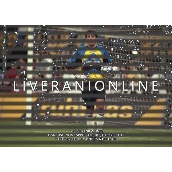 21-05-1997 MILANO FINALE DI COPPA UEFA INTER SHALKE 04 1-0 DOPO I RIGORI 4-1 NELLA FOTO GIANLUCA PAGLIUCA AG ALDO LIVERANI SAS