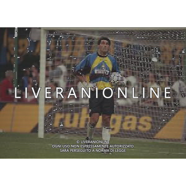 21-05-1997 MILANO FINALE DI COPPA UEFA INTER SHALKE 04 1-0 DOPO I RIGORI 4-1 NELLA FOTO GIANLUCA PAGLIUCA AG ALDO LIVERANI SAS