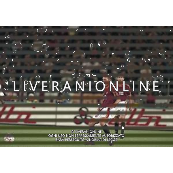 20-10-1998 ROMA- COPPA UEFA ROMA LEEDS NELLA FOTO FRANCESCO TOTTI AG ALDO LIVERANI SAS