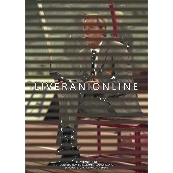 20-10-1998 ROMA- COPPA UEFA ROMA LEEDS NELLA FOTO ZDENEK ZEMAN AG ALDO LIVERANI SAS