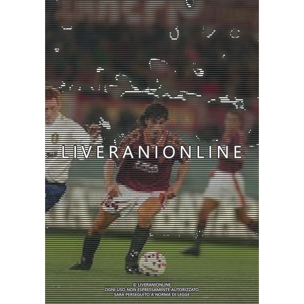 20-10-1998 ROMA- COPPA UEFA ROMA LEEDS NELLA FOTO MARCO DELVECCHIO AG ALDO LIVERANI SAS