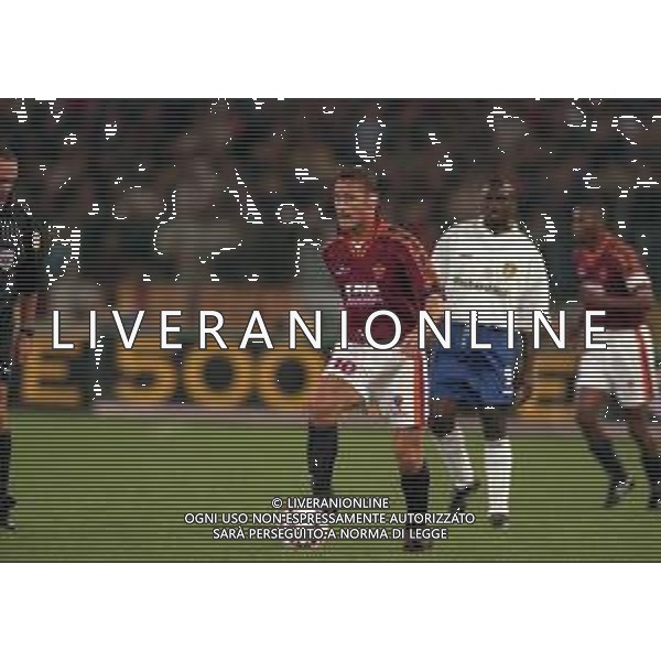 20-10-1998 ROMA- COPPA UEFA ROMA LEEDS NELLA FOTO FRANCESCO TOTTI AG ALDO LIVERANI SAS