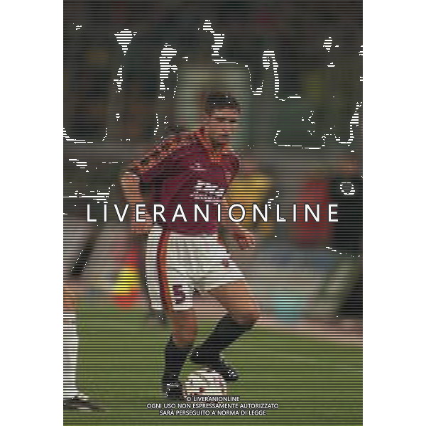 20-10-1998 ROMA- COPPA UEFA ROMA LEEDS NELLA FOTO VINCENT CANDELA AG ALDO LIVERANI SAS
