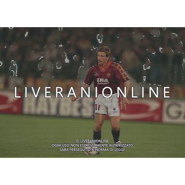 20-10-1998 ROMA- COPPA UEFA ROMA LEEDS NELLA FOTO EUSEBIO DI FRANCESCO AG ALDO LIVERANI SAS