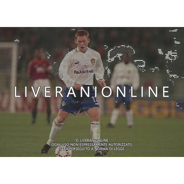20-10-1998 ROMA- COPPA UEFA ROMA LEEDS NELLA FOTO AG ALDO LIVERANI SAS