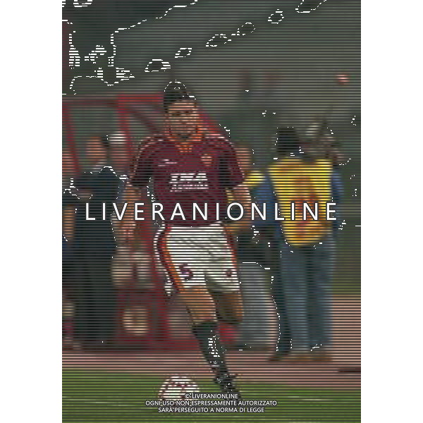20-10-1998 ROMA- COPPA UEFA ROMA LEEDS NELLA FOTO VINCENT CANDELA AG ALDO LIVERANI SAS