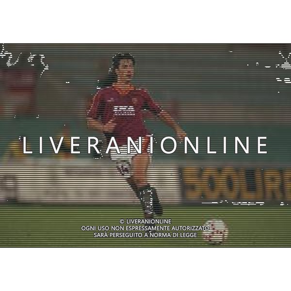20-10-1998 ROMA- COPPA UEFA ROMA LEEDS NELLA FOTO MARCO DELVECCHIO AG ALDO LIVERANI SAS