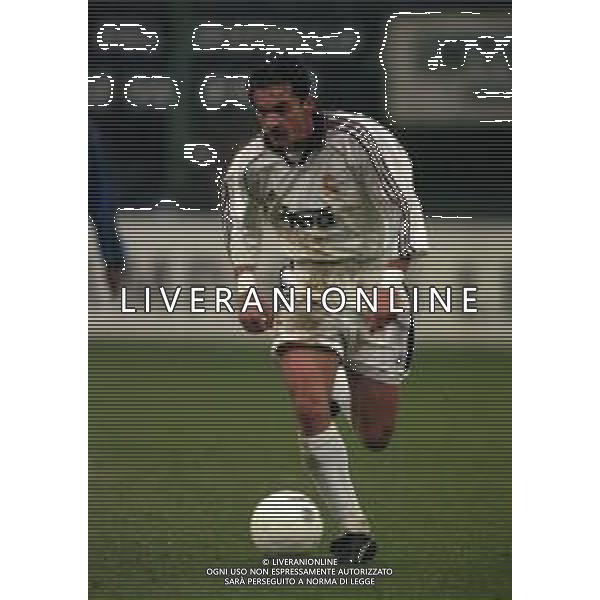 25-11-1998 MILANO- CHAMPIONS LEAGUE INTER REAL MADRID 3-1 NELLA FOTO Predrag Mijatović AG ALDO LIVERANI SAS