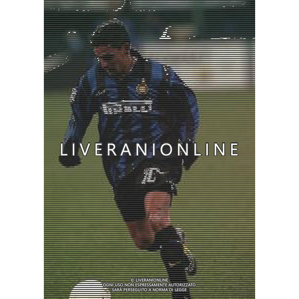 25-11-1998 MILANO- CHAMPIONS LEAGUE INTER REAL MADRID 3-1 NELLA FOTO ROBERTO BAGGIO AG ALDO LIVERANI SAS
