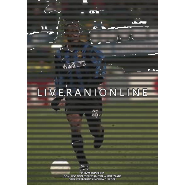 25-11-1998 MILANO- CHAMPIONS LEAGUE INTER REAL MADRID 3-1 NELLA FOTO TARIBO WEST AG ALDO LIVERANI SAS