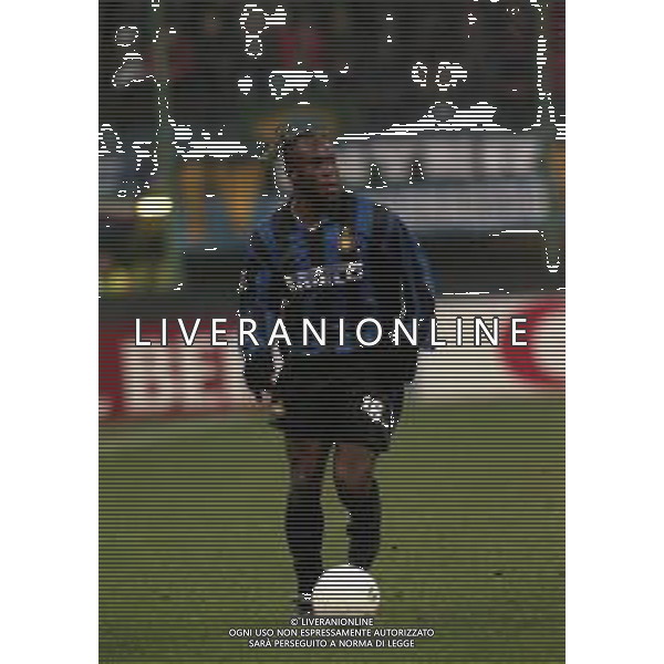 25-11-1998 MILANO- CHAMPIONS LEAGUE INTER REAL MADRID 3-1 NELLA FOTO TARIBO WEST AG ALDO LIVERANI SAS