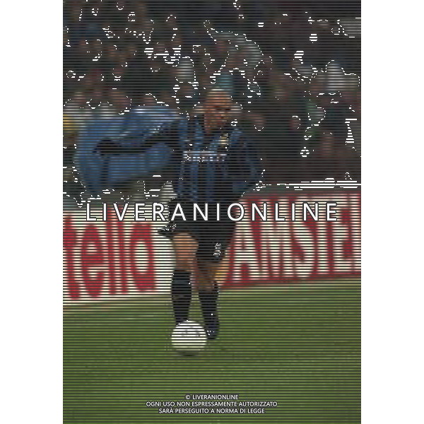 25-11-1998 MILANO- CHAMPIONS LEAGUE INTER REAL MADRID 3-1 NELLA FOTO RONALDO AG ALDO LIVERANI SAS