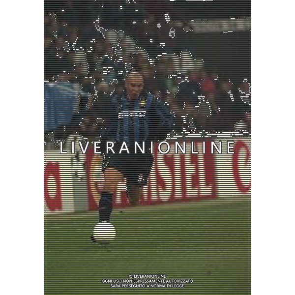 25-11-1998 MILANO- CHAMPIONS LEAGUE INTER REAL MADRID 3-1 NELLA FOTO RONALDO AG ALDO LIVERANI SAS