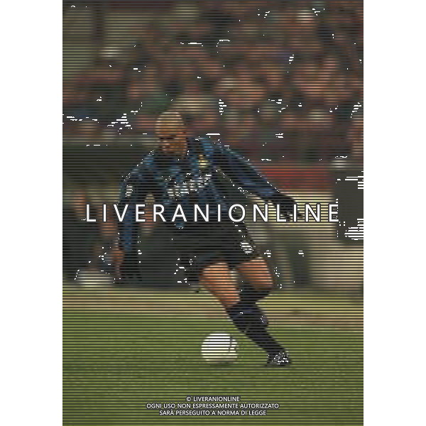 25-11-1998 MILANO- CHAMPIONS LEAGUE INTER REAL MADRID 3-1 NELLA FOTO RONALDO AG ALDO LIVERANI SAS