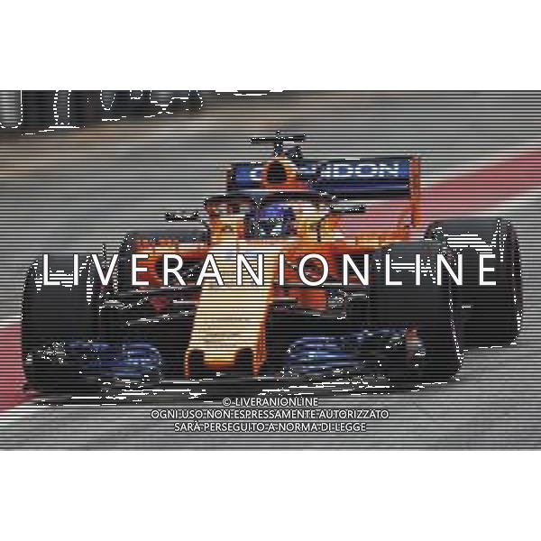 Fernando Alonso (ESP) McLaren MCL33. 26.02.2018. Formula One Testing, Day One, Barcelona, Spain. Monday. / AGENZIA ALDO LIVERANI SAS - ITALY ONLY EDITORIAL USE ONLY - Motor Racing - F1 Testing - Test One - Day 1 - Barcellona, Spagna 26 febbraio 2018
