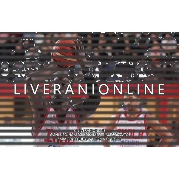 25-02-2018 Basket Serie A 2 Andrea Costa Imola Roseto NELLA FOTO Jeremiah Wilson Andrea Costa Imola FOTO GIANNI SANNA-AG ALDO LIVERANI SAS