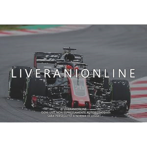 Romain Grosjean (FRA) Haas F1 Team VF-18. 27.02.2018. Formula One Testing, Day Two, Barcelona, Spain. Tuesday. / AGENZIA ALDO LIVERANI SAS - ITALY ONLY EDITORIAL USE ONLY - Motor Racing - Formula One Testing - Test One - F1 Day 2 - Barcellona, Spagna 27 febbraio 2018