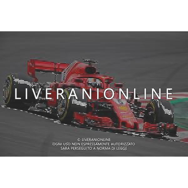 Sebastian Vettel (GER) Scuderia Ferrari 27.02.2018. Formula One Testing, Day Two, Barcelona, Spain. Tuesday. / AGENZIA ALDO LIVERANI SAS - ITALY ONLY EDITORIAL USE ONLY