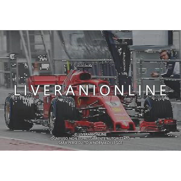 Sebastian Vettel (GER) Ferrari SF71H. 01.03.2018. Formula One Testing, Day Four, Barcelona, Spain. Thursday. / AGENZIA ALDO LIVERANI SAS - ITALY ONLY EDITORIAL USE ONLY - F1 Motor Racing - Formula One Testing - Test One - Day 4 - Barcellona, Spagna 1 Marzo 2018