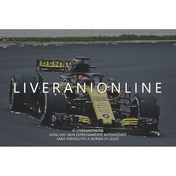 Carlos Sainz Jr (ESP) Renault Sport F1 Team RS18. 01.03.2018. Formula One Testing, Day Four, Barcelona, Spain. Thursday. / AGENZIA ALDO LIVERANI SAS - ITALY ONLY EDITORIAL USE ONLY - Campionati Mondiali Ciclismo su pista, 1 marzo 2018