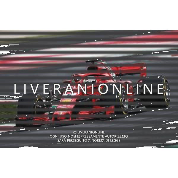 Sebastian Vettel (GER) Ferrari SF71H. 01.03.2018. Formula One Testing, Day Four, Barcelona, Spain. Thursday. / AGENZIA ALDO LIVERANI SAS - ITALY ONLY EDITORIAL USE ONLY - Campionati Mondiali Ciclismo su pista, 1 marzo 2018