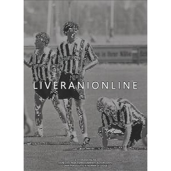 RETROSPETTIVA ALESSANDRO ALTOBELLI CALCIATORE NELLA FOTO ALTOBELLI ALESSANDRO AG ALDO LIVERANI SAS