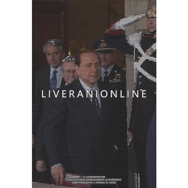 ROMA, 22-04-2005 INCARICO DI FORMARE IL NUOVO GOVERNO A SILVIO BERLUSCONI (QUIRINALE) NELLA FOTO: SILVIO BERLUSCONI agenzia aldo liverani
