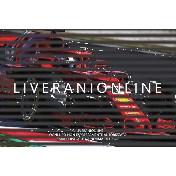 Sebastian Vettel (GER) Ferrari SF71H, 06.03.2018. Formula One Testing, Day One, Barcelona, Spain. Tuesday. / AGENZIA ALDO LIVERANI SAS - ITALY ONLY EDITORIAL USE ONLY - F1 Motor Racing - Formula One Testing - Test Two - Day 1 - Barcellona, Spagna 6 marzo 2018