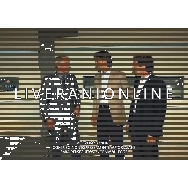 1997 BERGAMO INCONTRO TRA I TRE GIOCATORI ATALANTA FILIPPO INZAGHI GIUSEPPE SAVOLDI E JEPPSON HASSE NELLA FOTO JEPPSON HASSE CON FILIPPO INZAGHI E GIUSEPPE SAVOLDI AG ALDO LIVERANI SAS