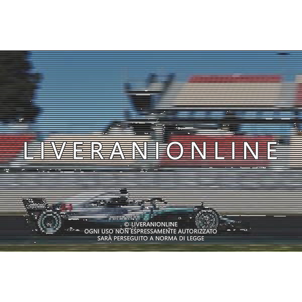Lewis Hamilton (GBR) Mercedes AMG F1 W09. 07.03.2018. Formula One Testing, Day Two, Barcelona, Spain. Wednesday. / AGENZIA ALDO LIVERANI SAS - ITALY ONLY EDITORIAL USE ONLY