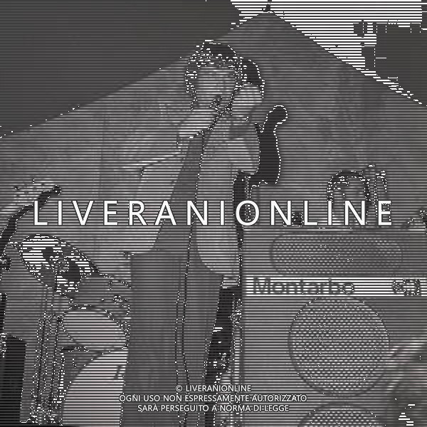 1970 MILANO-RETROSPETTIVA FRED BONGUSTO CANTANTE AG ALDO LIVERANI SAS