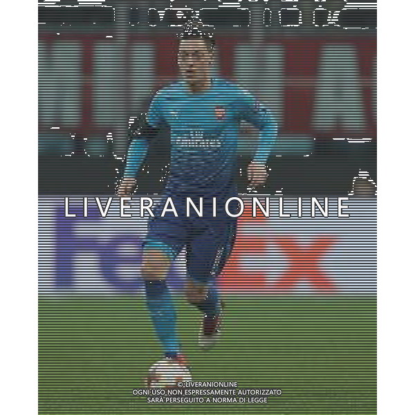 UEFA Europa League 2017/2018 Ottavi di Finale Andata Milano - 08.03.2018 Milan-Arsenal Nella Foto: ozil Mesut /Ph.Vitez-Ag. Aldo Liverani