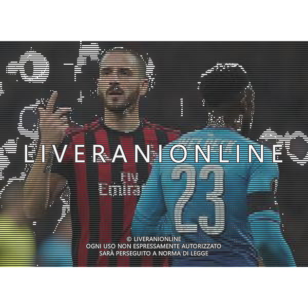 UEFA Europa League 2017/2018 Ottavi di Finale Andata Milano - 08.03.2018 Milan-Arsenal Nella Foto:bonucci leonardo /Ph.Vitez-Ag. Aldo Liverani