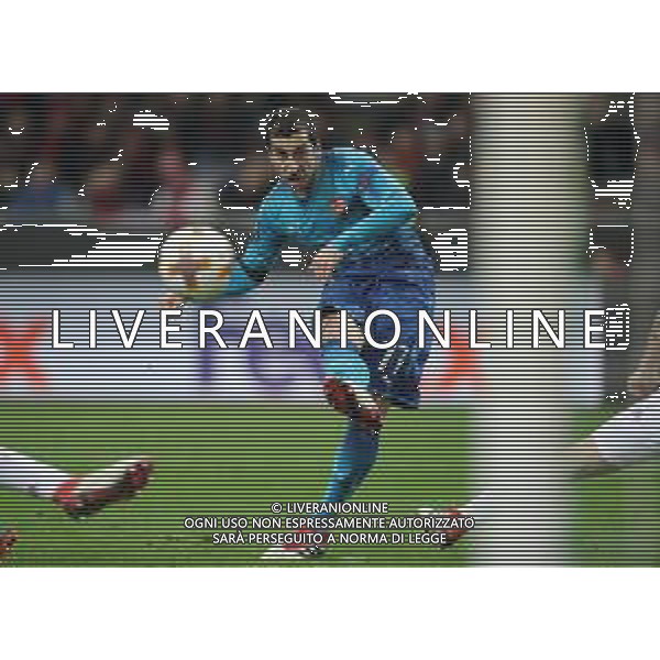 UEFA Europa League 2017/2018 Ottavi di Finale Andata Milano - 08.03.2018 Milan-Arsenal Nella Foto: Henrikh Hamleti Mkhitaryan traversa /Ph.Vitez-Ag. Aldo Liverani