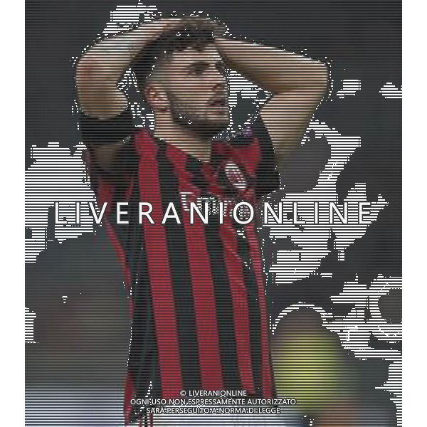 UEFA Europa League 2017/2018 Ottavi di Finale Andata Milano - 08.03.2018 Milan-Arsenal Nella Foto:cutrone /Ph.Vitez-Ag. Aldo Liverani
