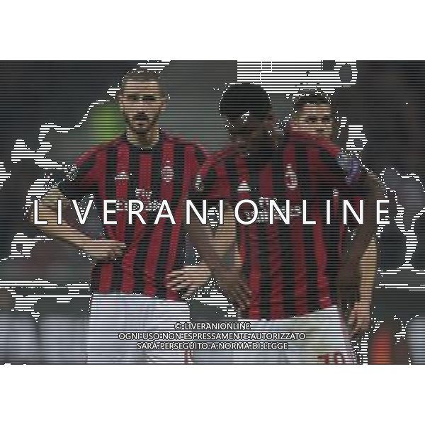 UEFA Europa League 2017/2018 Ottavi di Finale Andata Milano - 08.03.2018 Milan-Arsenal Nella Foto: Leonardo bonucci /Ph.Vitez-Ag. Aldo Liverani
