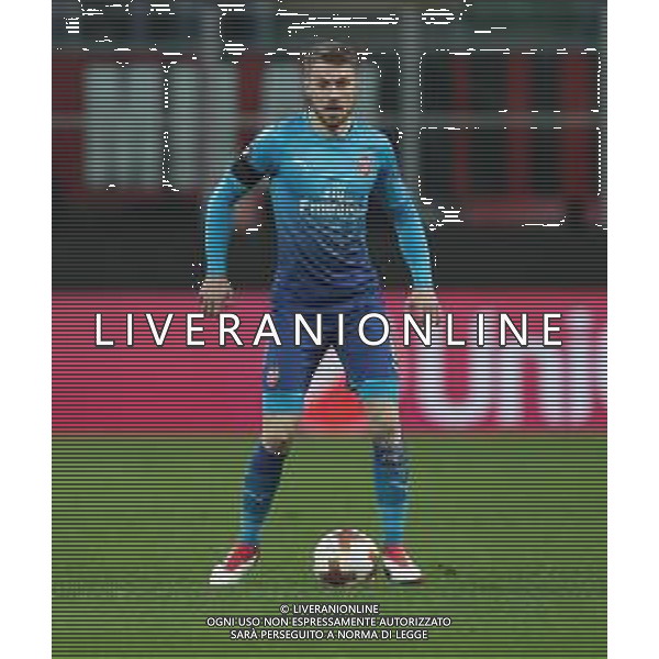 UEFA Europa League 2017/2018 Ottavi di Finale Andata Milano - 08.03.2018 Milan-Arsenal Nella Foto:Ramsey Aaron /Ph.Vitez-Ag. Aldo Liverani