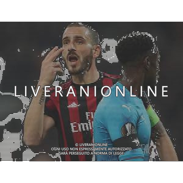 UEFA Europa League 2017/2018 Ottavi di Finale Andata Milano - 08.03.2018 Milan-Arsenal Nella Foto:Bonucci Leonardo /Ph.Vitez-Ag. Aldo Liverani