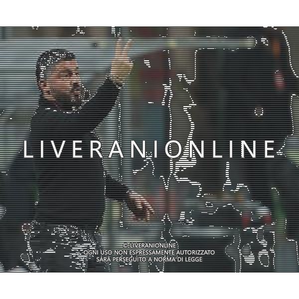 UEFA Europa League 2017/2018 Ottavi di Finale Andata Milano - 08.03.2018 Milan-Arsenal Nella Foto:Gattuso Gennaro /Ph.Vitez-Ag. Aldo Liverani