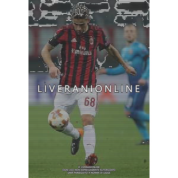 UEFA Europa League 2017/2018 Ottavi di Finale Andata Milano - 08.03.2018 Milan-Arsenal Nella Foto:Rodriguez Ricardo /Ph.Vitez-Ag. Aldo Liverani