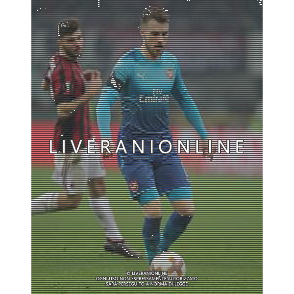 UEFA Europa League 2017/2018 Ottavi di Finale Andata Milano - 08.03.2018 Milan-Arsenal Nella Foto:Ramsey Aaron /Ph.Vitez-Ag. Aldo Liverani
