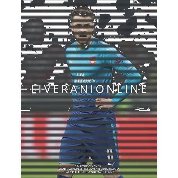 UEFA Europa League 2017/2018 Ottavi di Finale Andata Milano - 08.03.2018 Milan-Arsenal Nella Foto:Ramsey Aaron /Ph.Vitez-Ag. Aldo Liverani