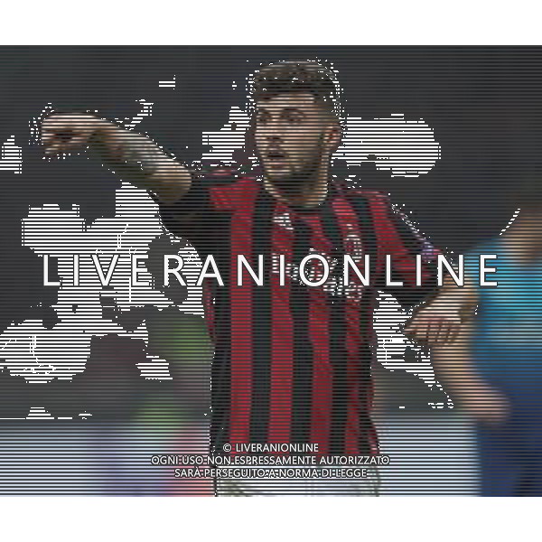 UEFA Europa League 2017/2018 Ottavi di Finale Andata Milano - 08.03.2018 Milan-Arsenal Nella Foto:Cutrone Patrick /Ph.Vitez-Ag. Aldo Liverani
