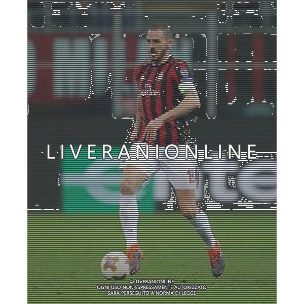 UEFA Europa League 2017/2018 Ottavi di Finale Andata Milano - 08.03.2018 Milan-Arsenal Nella Foto:Bonucci Leonardo /Ph.Vitez-Ag. Aldo Liverani