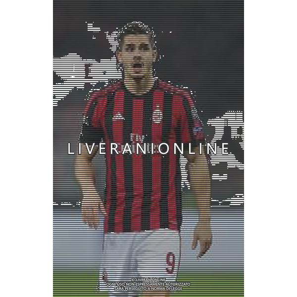 UEFA Europa League 2017/2018 Ottavi di Finale Andata Milano - 08.03.2018 Milan-Arsenal Nella Foto:Andre Silva /Ph.Vitez-Ag. Aldo Liverani