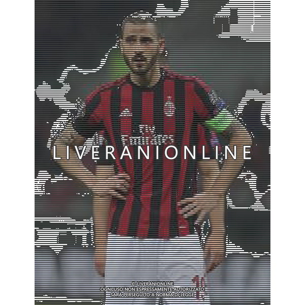 UEFA Europa League 2017/2018 Ottavi di Finale Andata Milano - 08.03.2018 Milan-Arsenal Nella Foto:Bonucci Leonardo /Ph.Vitez-Ag. Aldo Liverani
