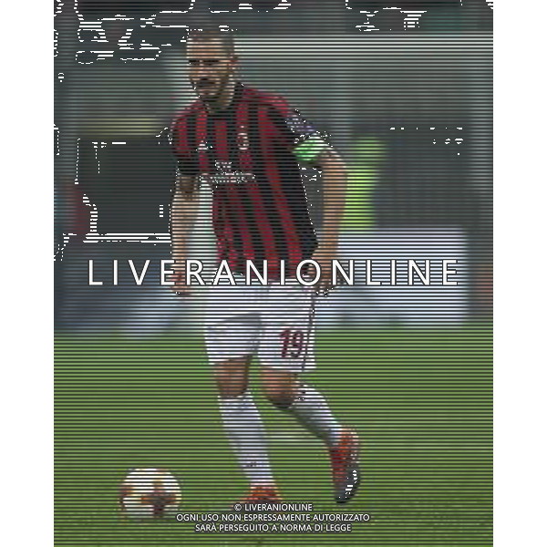 UEFA Europa League 2017/2018 Ottavi di Finale Andata Milano - 08.03.2018 Milan-Arsenal Nella Foto:Bonucci Leonardo /Ph.Vitez-Ag. Aldo Liverani