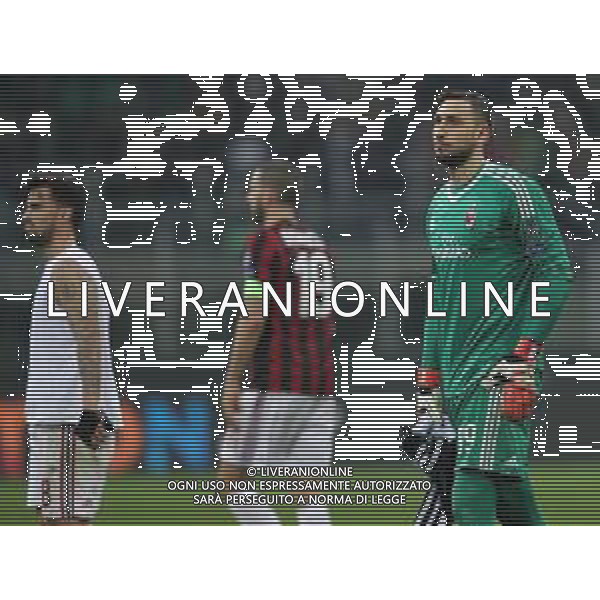 UEFA Europa League 2017/2018 Ottavi di Finale Andata Milano - 08.03.2018 Milan-Arsenal Nella Foto:Donnarumma Gianluigi /Ph.Vitez-Ag. Aldo Liverani
